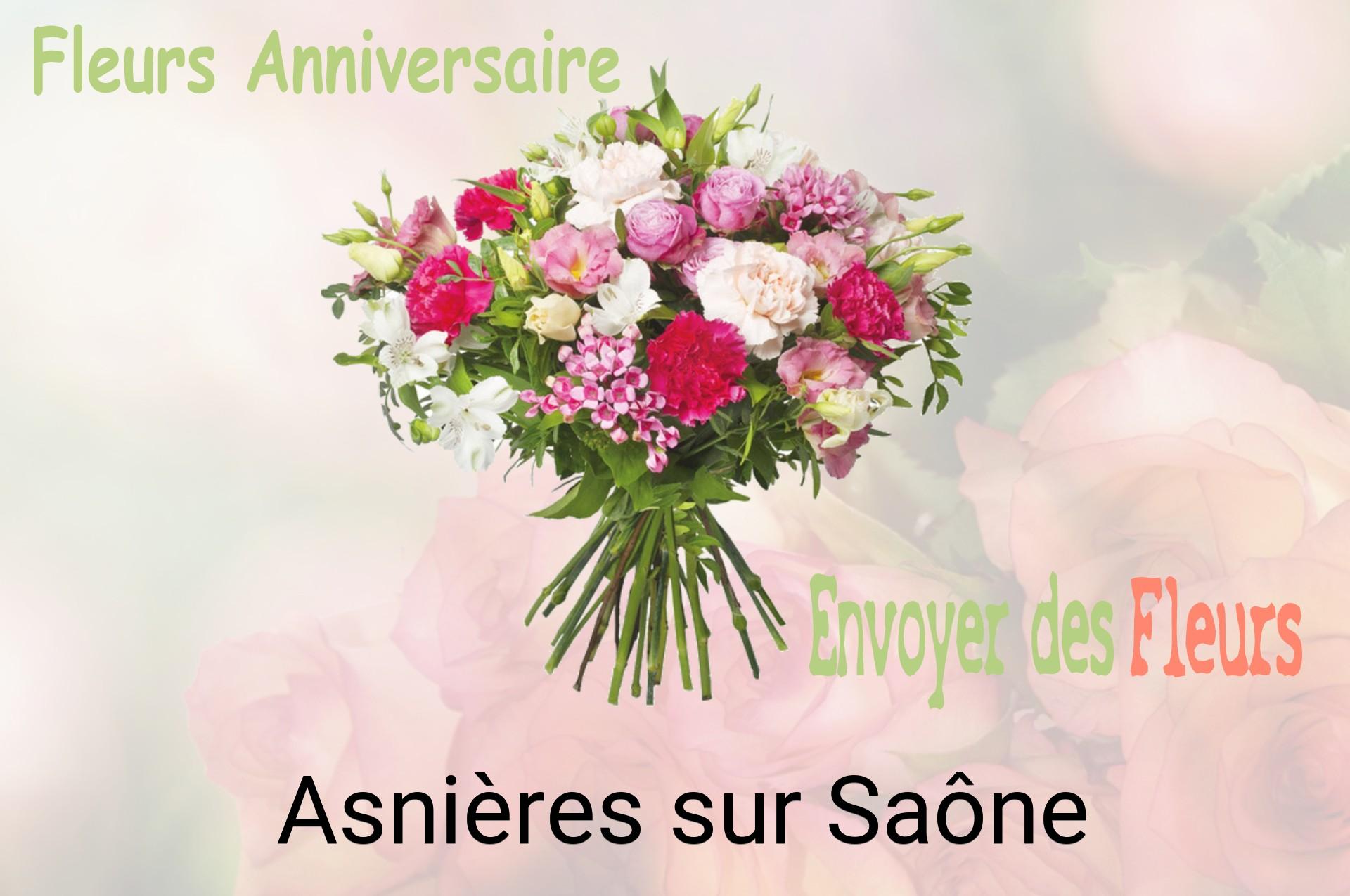 Bouquet de fleurs d’anniversaire livré à Asnières-sur-Saône