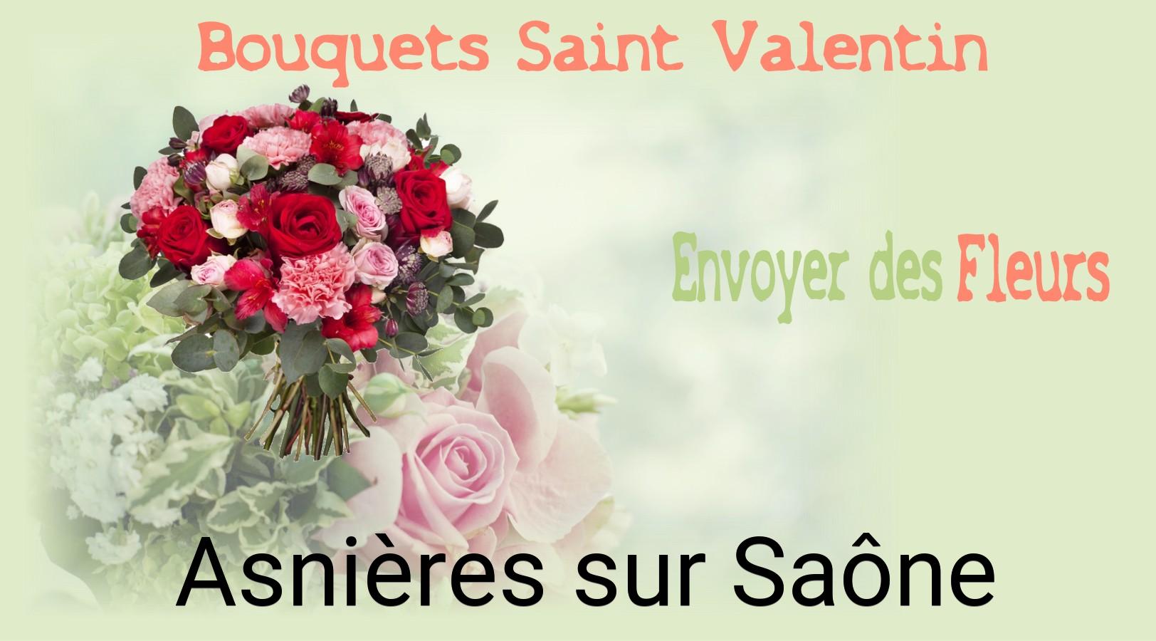 Roses de Saint-Valentin livrées à Asnières-sur-Saône